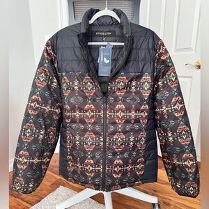 NWT Pendleton Diamond Peak Reversible+Packable down jacket for sale